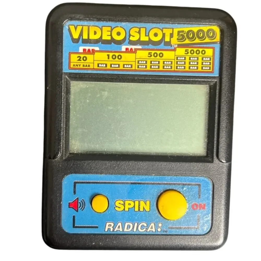 Radica Video Slot 5000 Model 470 Handheld Game *Untested8